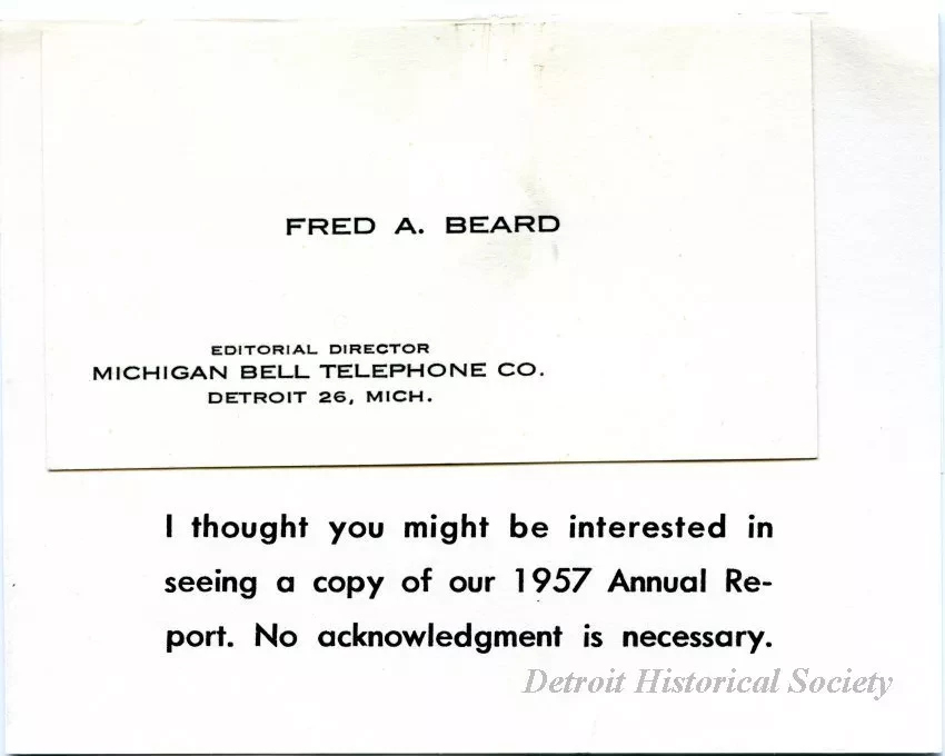 Card, Business