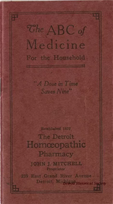 Booklet - The ABC of Medicine for the Household