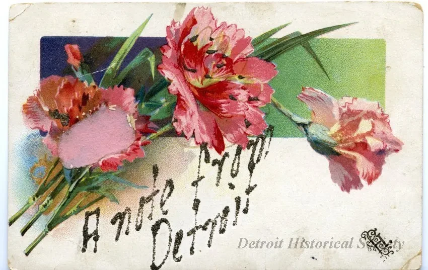Postcard - A note from Detroit