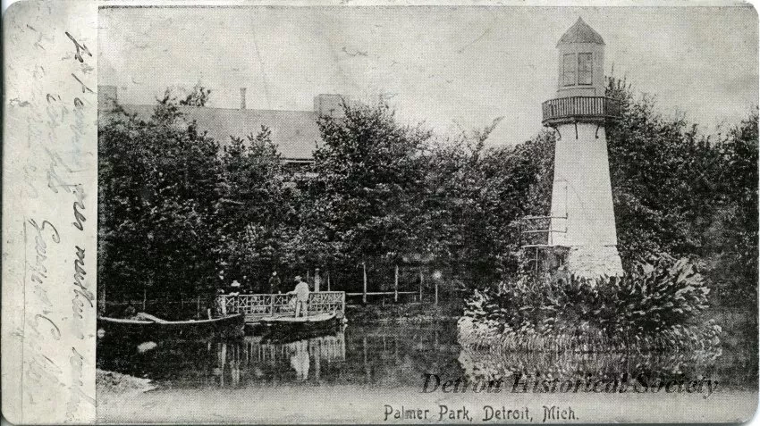 Postcard - Palmer Park, Detroit, Mich.