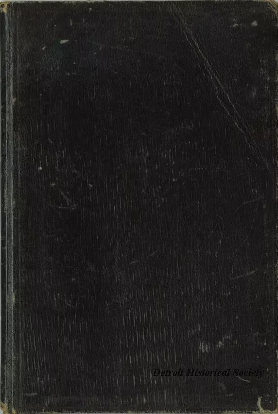 Book - Transactions of the Grand Lodge of F. and A. Masons of the State of Michigans and its Annual Communications held in Detroit, Janyary 14, A.L. 5863