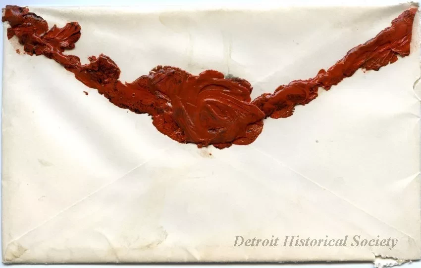 Envelope - The American Mother in Detroit