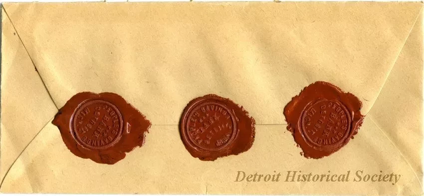Envelope - Banking in Prospective in Detroit