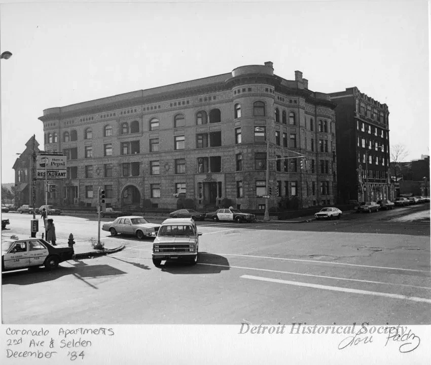 Print, Photographic - Coronado Apartments, 2nd Ave & Selden
