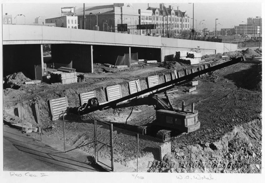 Print, Photographic - Ren. Cen. II Construction Site