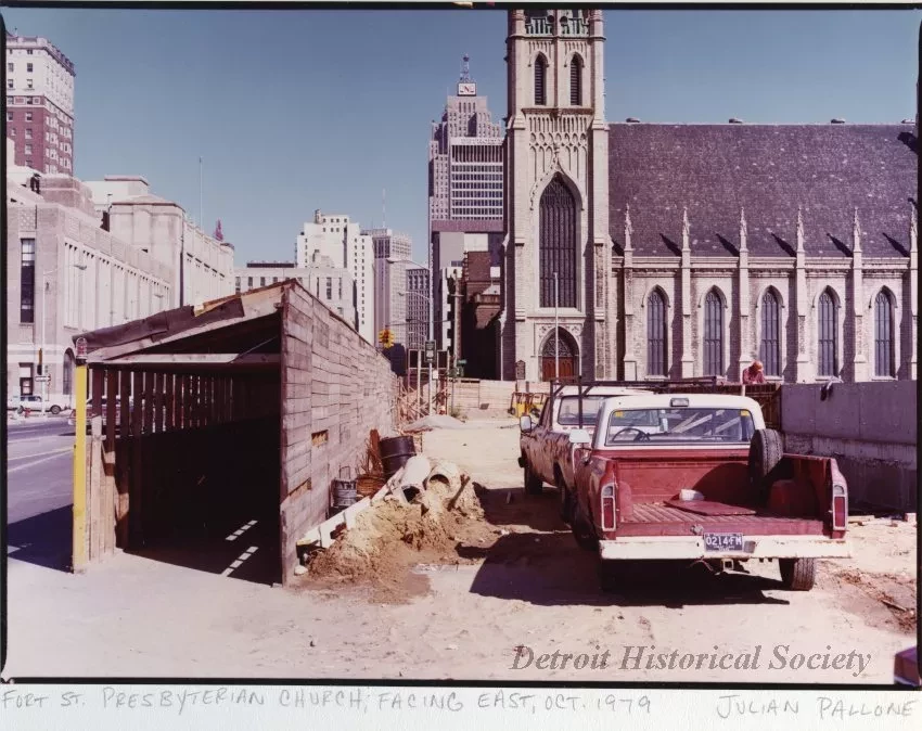 Print, Photographic - Fort St. Presbyterian Church, Facing East