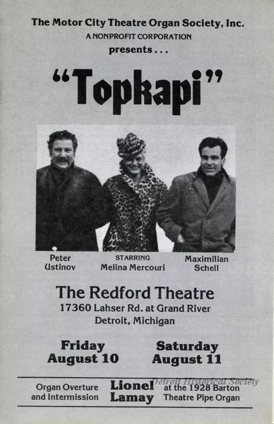 Program, Theater