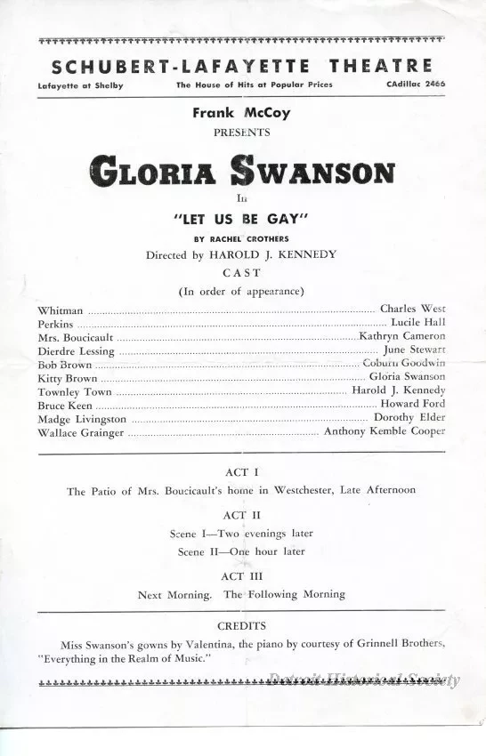 Program, Theater