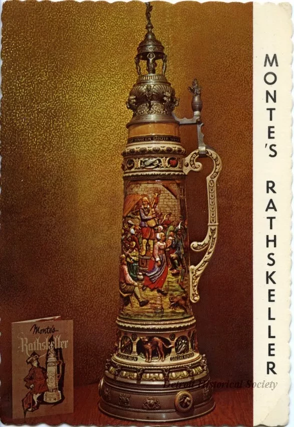 Postcard - Monte's Rathskeller