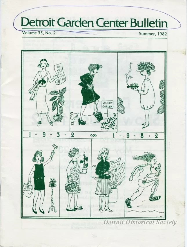 Newsletter - Detroit Garden Center Bulletin, Volume 35, No. 2, Summer, 1982