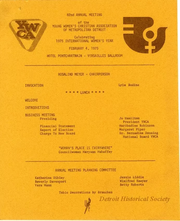 Program - Annual Report for 1975
