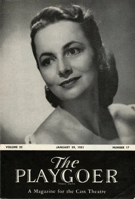 Program, Theater - The Playgoer, Volume 25, Number 17
