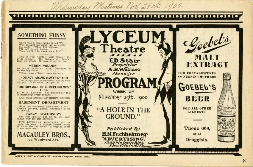 Program, Theater