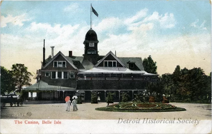 Postcard - The Casino, Belle Isle