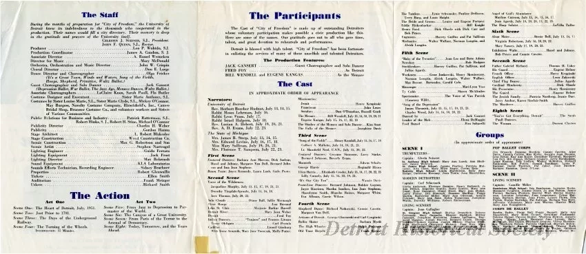 Program, Theater