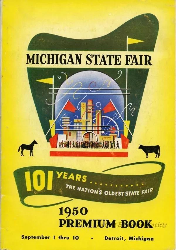 Program - The 101st Annual Michigan State Fair and Exposition Premium List