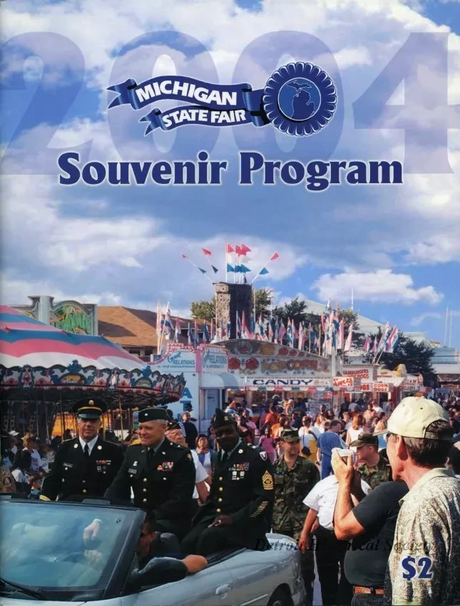 Program - 2004 Michigan State Fair Souvenir Program