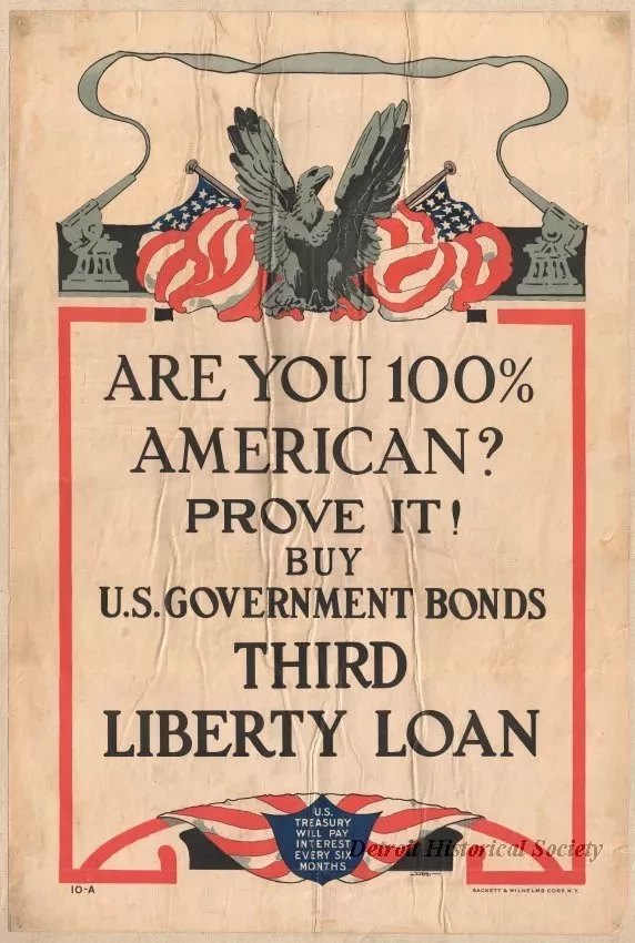 Poster - Are You 100% American?