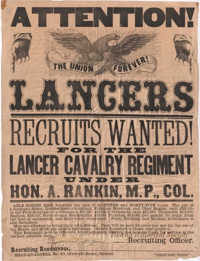Poster - Attention!  Lancers