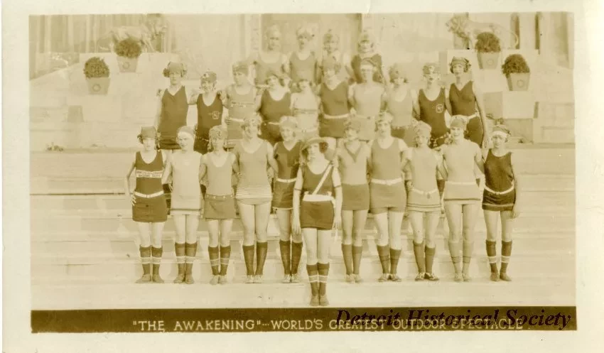 Postcard - "The Awakening"--World's Greatest Outdoor Spectacle