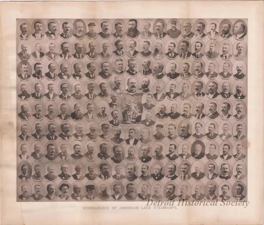 Print, Photographic - Commanders of American Lake Steamships