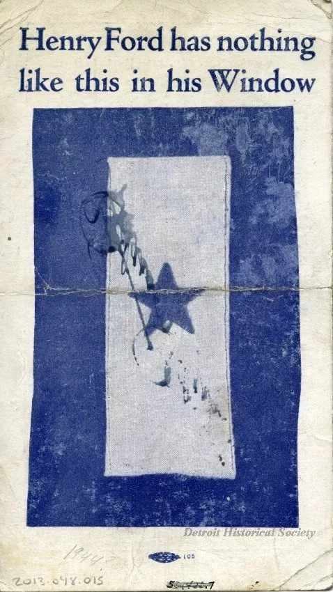 Handbill - Ford, Henry