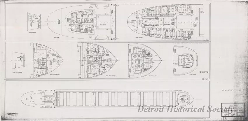 Drawing, Technical - Hull 300, Booklet of General Plans