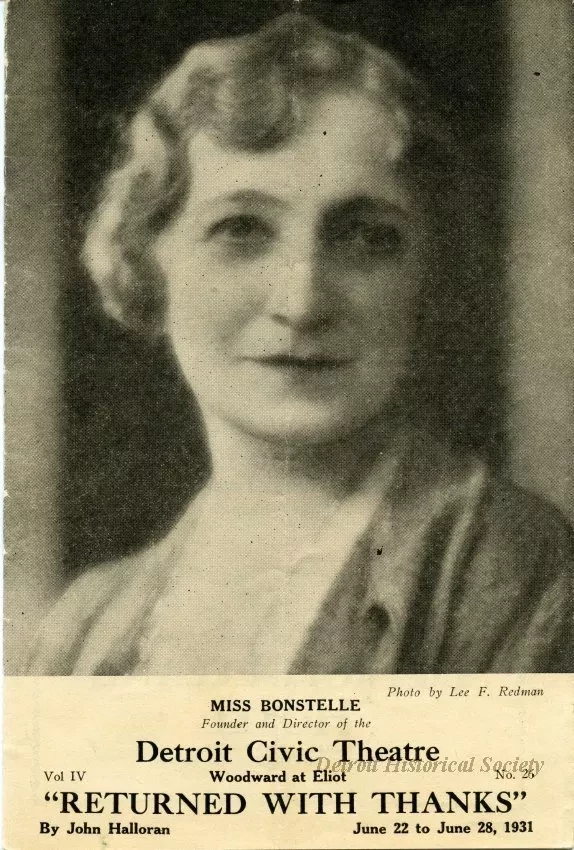 Program, Theater - Detroit Civic Theatre, Vol. IV, No. 26