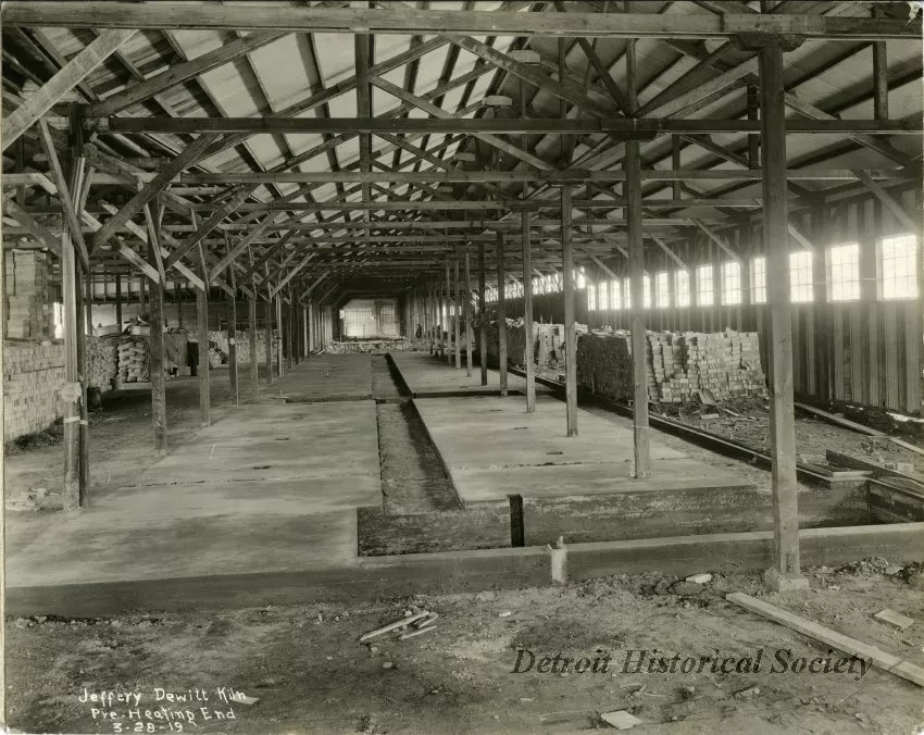 Print, Photographic - Jeffery Dewitt Kiln, Pre-Heating End