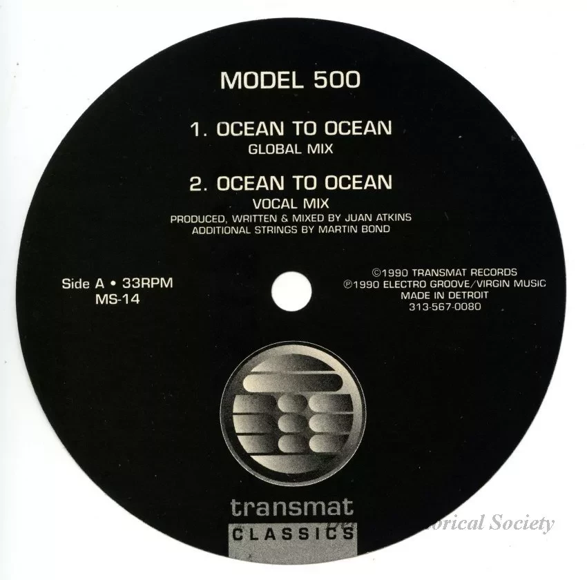 Label - Model 500, 
Ocean to Ocean