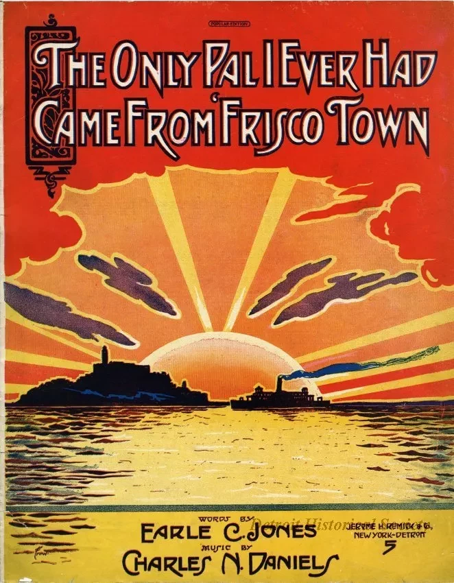 Music, Sheet - The Only Pal I Ever Had Came From 'Frisco Town