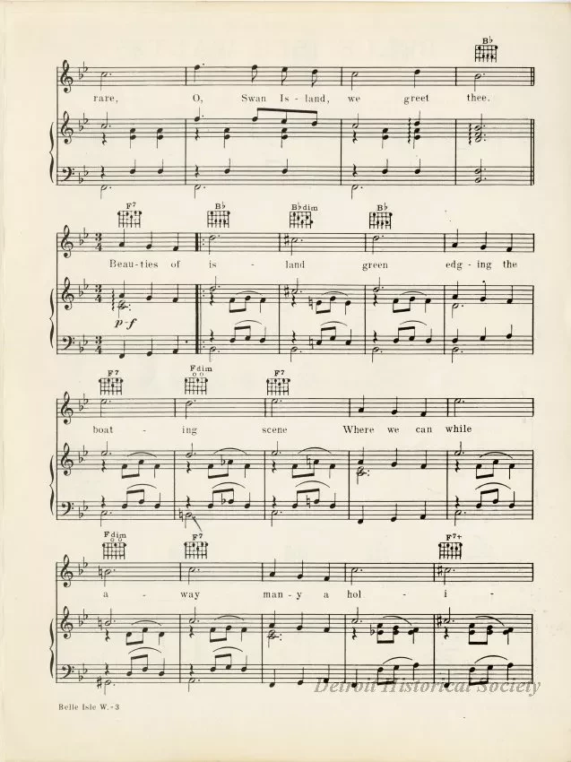 Music, Sheet - Belle Isle Waltz