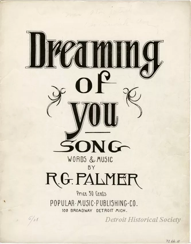 Music, Sheet - Dreaming of You