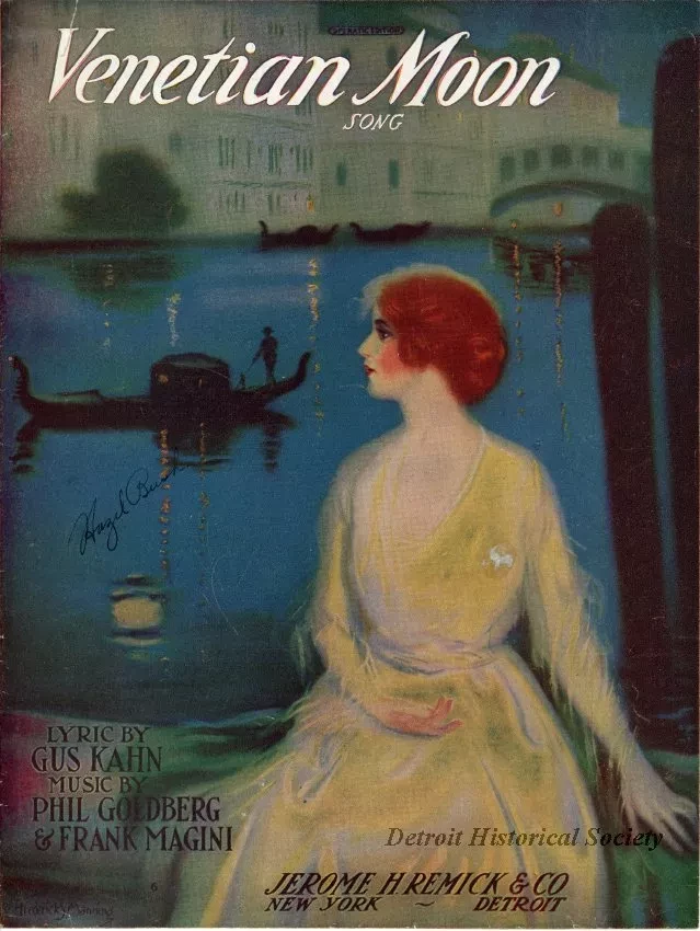 Music, Sheet - Venetian Moon