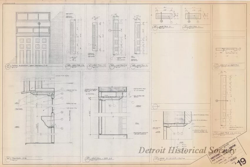 Blueprint - Historic Fort Wayne, 
Post Hospital Restoration