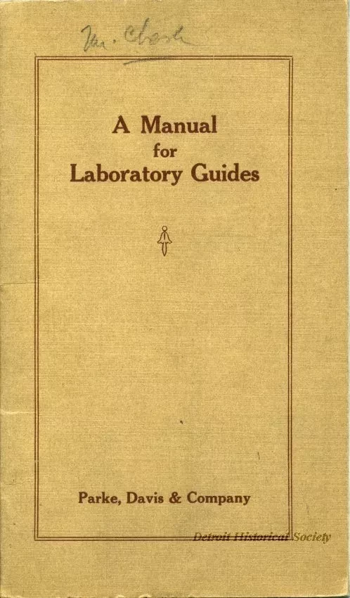 Manual - A Manual for Laboratory Guides.