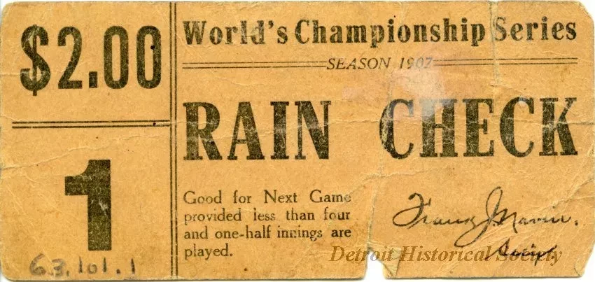 Ticket, Admission