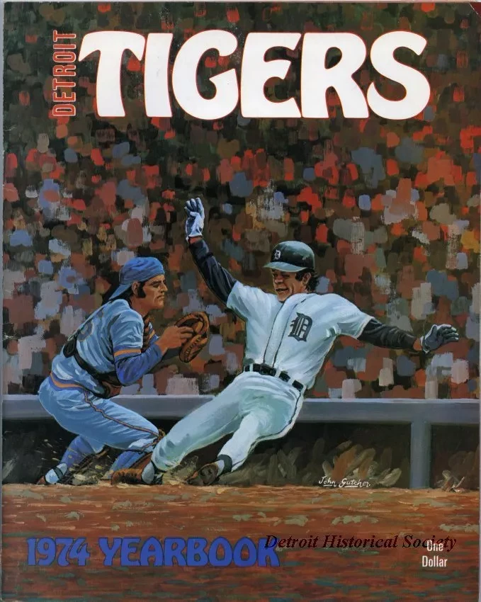 Yearbook - Detroit Tigers 1974 Yearbook