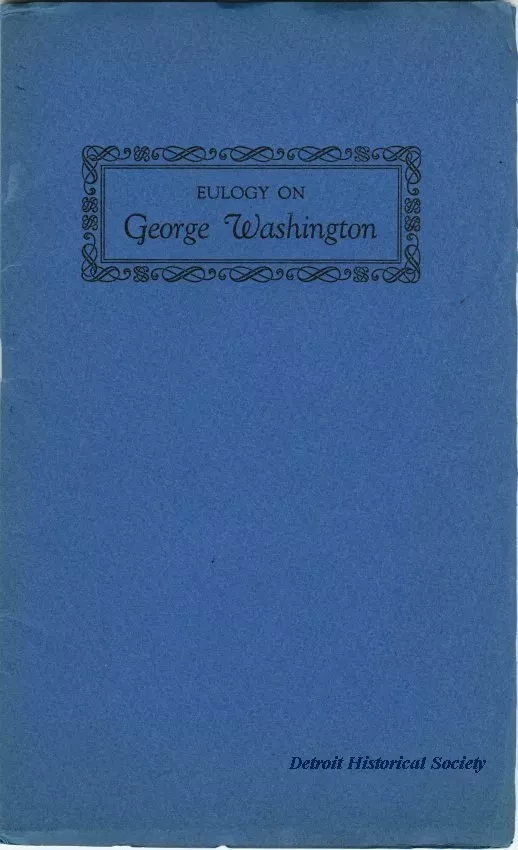 Eulogy - Eulogy on George Washington