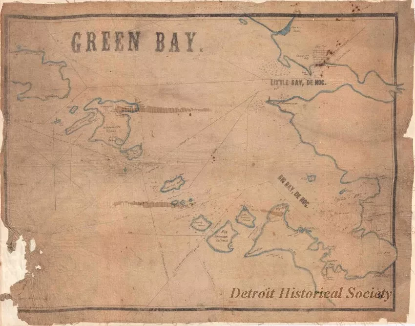 Chart, Navigational - Green Bay