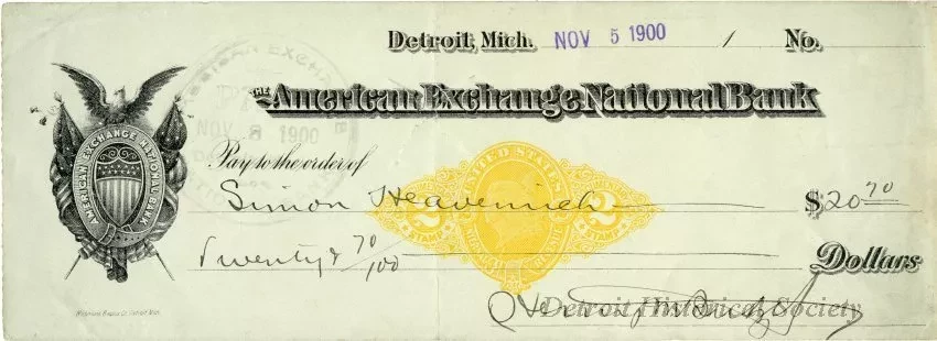 Check, Bank