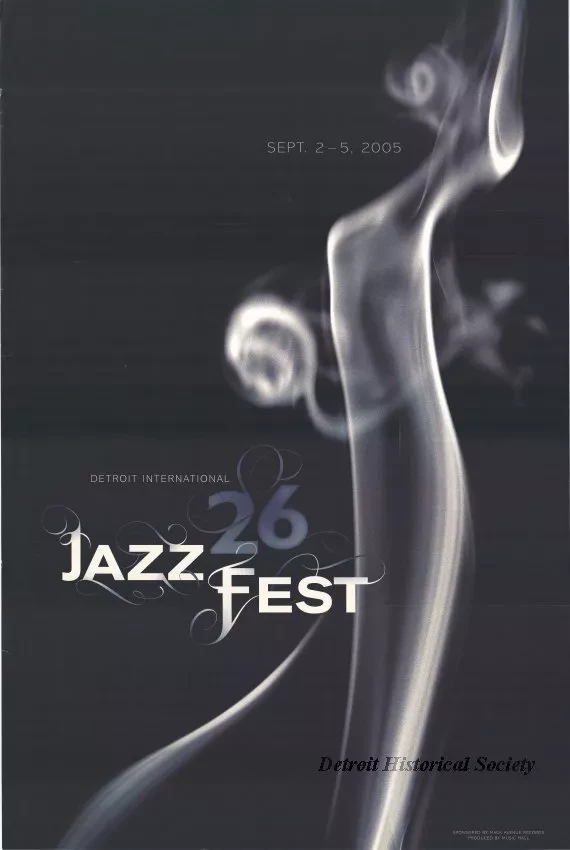 Poster - Detroit International Jazz Fest 26