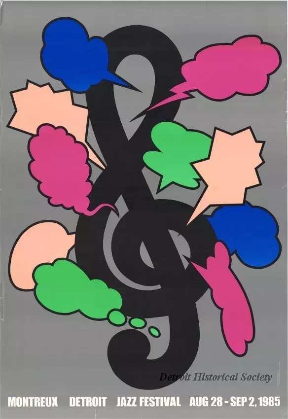 Poster - Montreux Detroit Jazz Festival