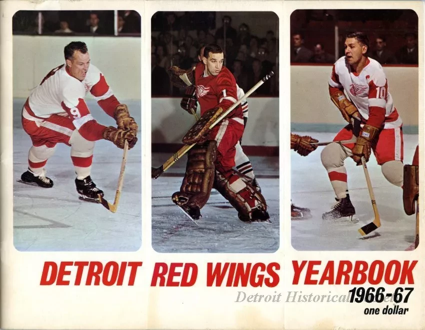 Yearbook - Official 1966-67 Detroit Red Wing Yearbook