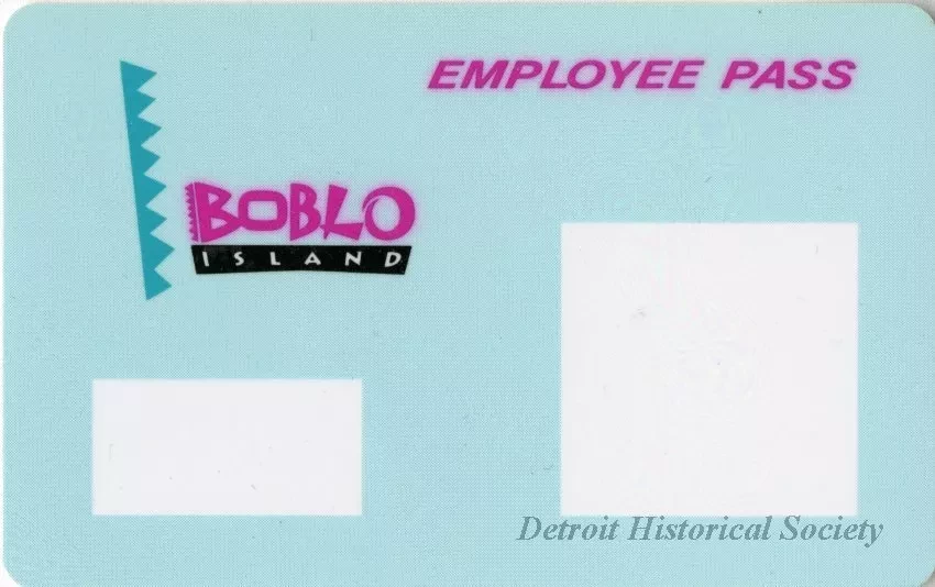 Pass - Bob-lo Island Collection