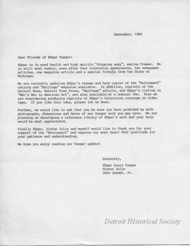 Letter