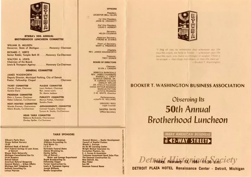 Booklet