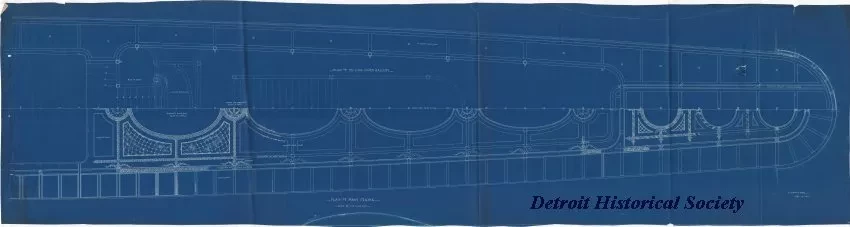 Blueprint - Plan of Main Ceiling