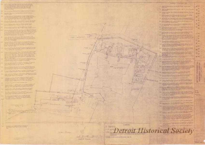 Blueprint - Detroit Residential Manpower Center
Fort Wayne, Detroit, Michigan
