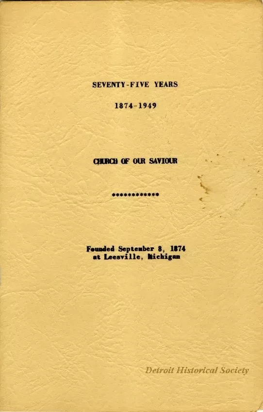 Booklet